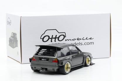 1:18 OTTOmobile VW Volkswagen Golf II GTi Khyzyl Saleem Ascot grey OT476