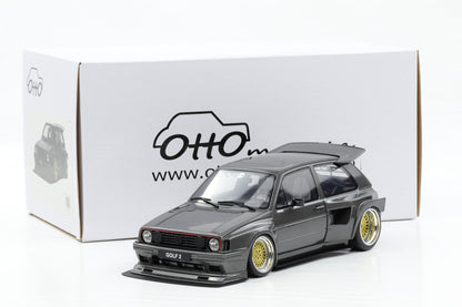 1:18 OTTOmobile VW Volkswagen Golf II GTi Khyzyl Saleem Ascot grey OT476