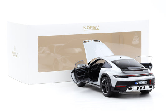 1:18 Norev Porsche 911 Dakar 2023 ice grey metallic 187242