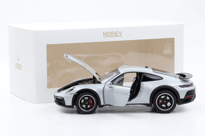 1:18 Norev Porsche 911 Dakar 2023 ice grey metallic 187242