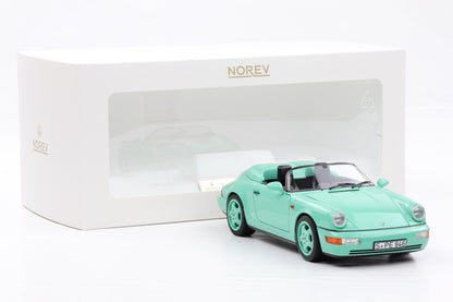 1:18 Norev Porsche 911 964 Speedster mint green 187131 limited 200 pcs