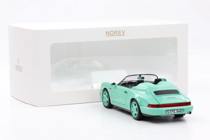 1:18 Norev Porsche 911 964 Speedster mint green 187131 limited 200 pcs
