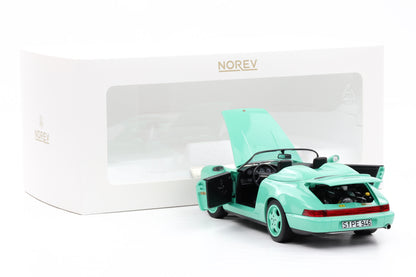 1:18 Norev Porsche 911 964 Speedster mint green 187131 limited 200 pcs
