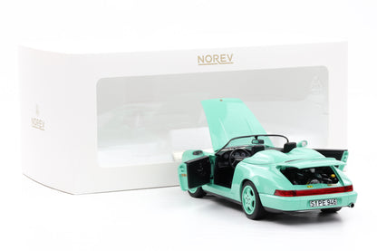 1:18 Norev Porsche 911 964 Speedster mint green 187131 limited 200 pcs