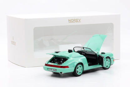 1:18 Norev Porsche 911 964 Speedster mint green 187131 limited 200 pcs
