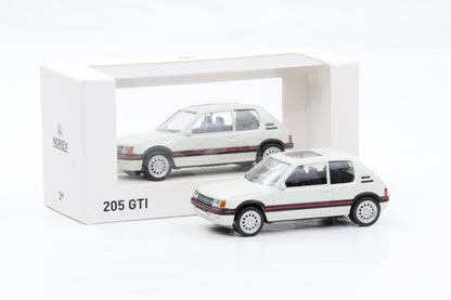 1:43 Norev Jet Car Peugeot 205 GTI weiss 1992 471738