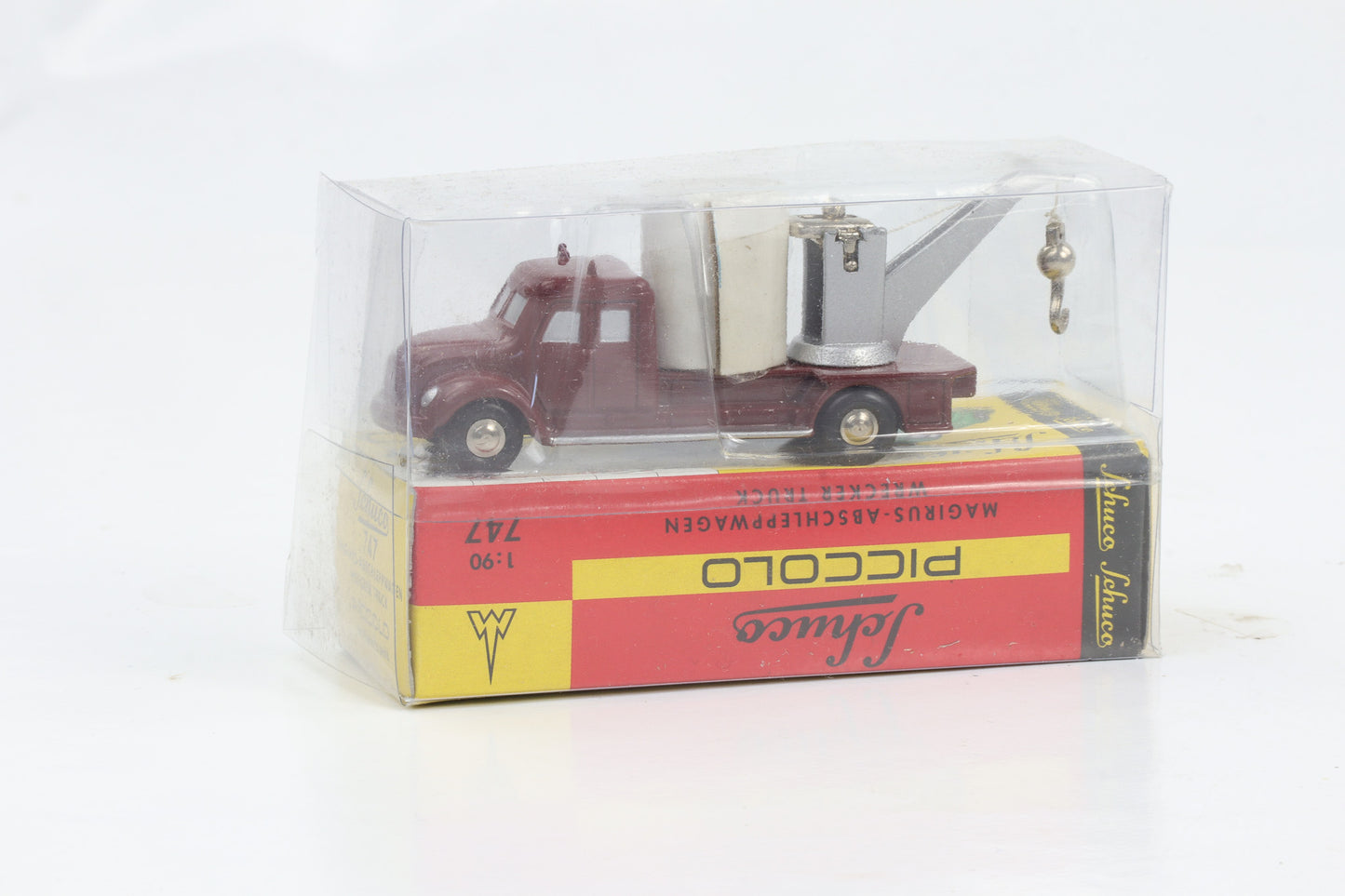 1:90 Caminhão guincho Magirus Schuco Piccolo item no. 01301