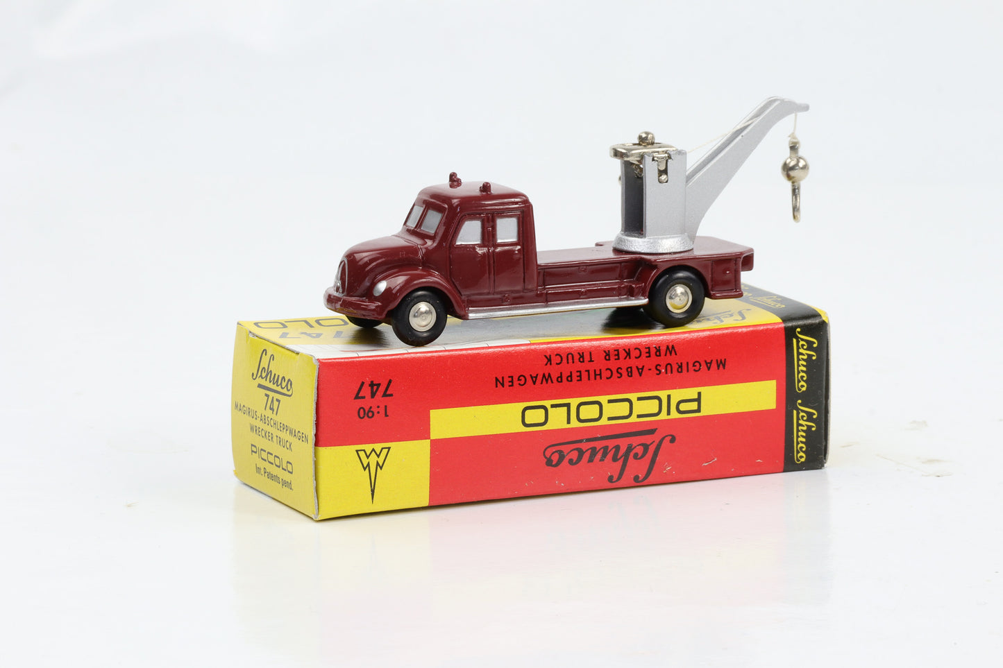 1:90 Magirus Abschleppwagen Truck Schuco Piccolo Art.Nr. 01301