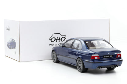 1:12 OTTO mobile G073 BMW M5 E39 Limousine Avus blue 1998 Resin