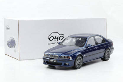 1:12 OTTO mobile G073 BMW M5 E39 Limousine Avus blue 1998 Resin