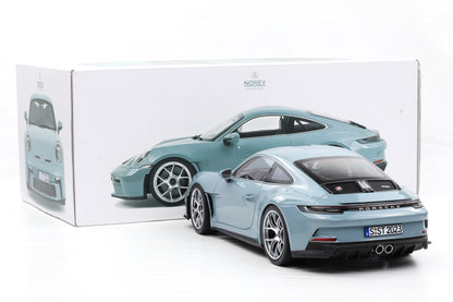 1:12 Norev Porsche 911 992 S/T Coupe 2023 Meissen blue 127550