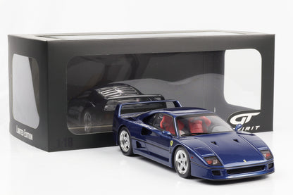 1:18 Ferrari F40 blau metallic 1987 GT Spirit GT914