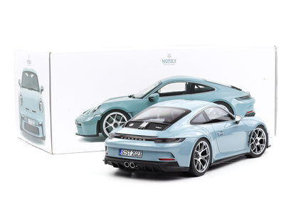 1:12 Norev Porsche 911 992 S/T Coupe 2023 Meissen blue 127550