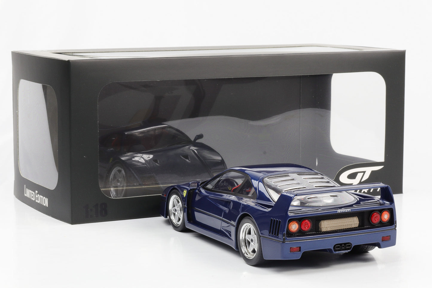 1:18 Ferrari F40 blau metallic 1987 GT Spirit GT914