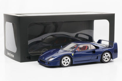 1:18 Ferrari F40 blau metallic 1987 GT Spirit GT914