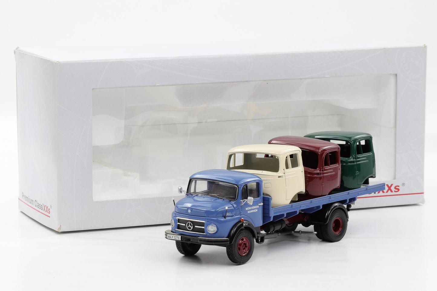 1:43 Premium Classixxs Mercedes-Benz L911 LKW Werksverkehr Mannheim 12057