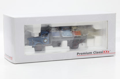 1:43 Premium Classixxs Mercedes-Benz L3500 LKW (3x) Isetta Auslieferung- Fehlteile