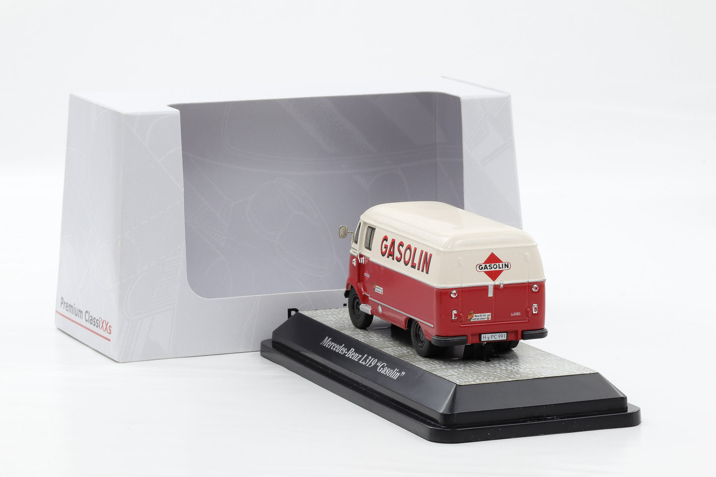 1:43 Premium Classixxs Mercedes-Benz L319 Kasten Gasolin #11011