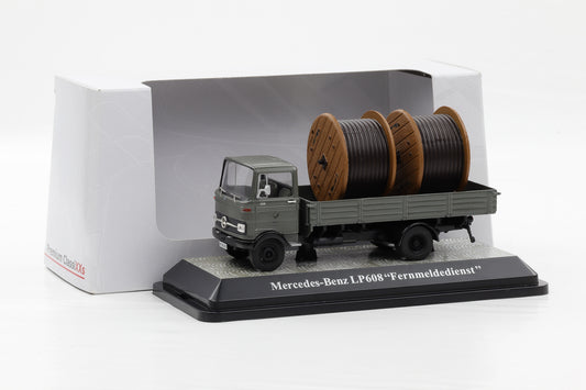 1:43 Premium Classixxs Mercedes-Benz LP608 LKW Fernmeldedienst #12507
