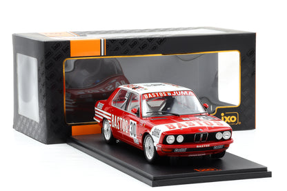 1:18 IXO BMW 528i E28 #30 Bastos 24h Spa 1982 Heyer Hahne Joost