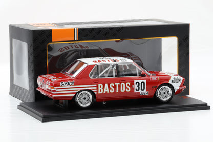 1:18 IXO BMW 528i E28 #30 Bastos 24h Spa 1982 Heyer Hahne Joost