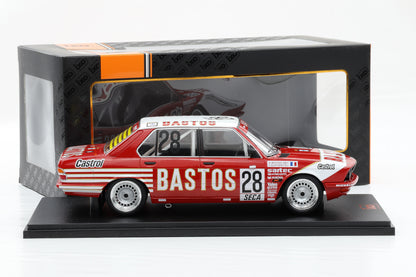1:18 IXO BMW 528i E28 #29 Bastos 24h Spa 1982 Guitteny Bleynie 18RMC182B