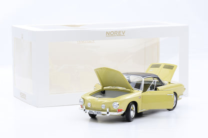 1:18 Norev VW Volkswagen Karmann Ghia 1500 Typ 34 1961 manila yellow limited