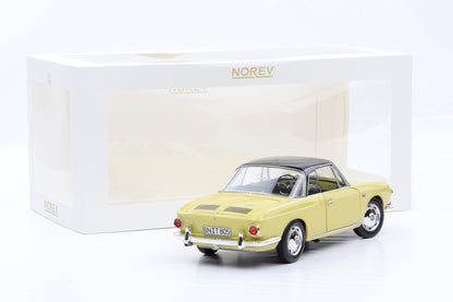 1:18 Norev VW Volkswagen Karmann Ghia 1500 Typ 34 1961 manila yellow limited