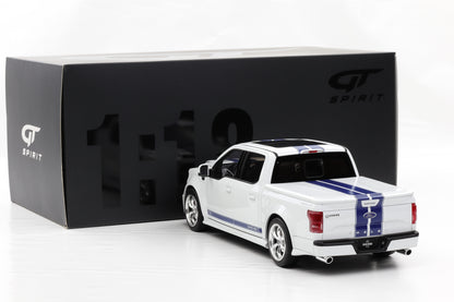 1:18 GT Spirit Ford Shelby F150 Super Snake Pick-Up white/ blue stripes GT824