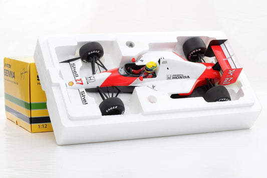 1:12 Minichamps McLaren Honda MP4/5B Ayrton Senna Weltmeister 1990