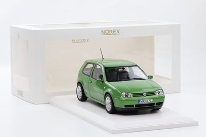 1:18 VW Volkswagen Golf IV GTI 1998 Cosmicgreen metallic 188571 full opening
