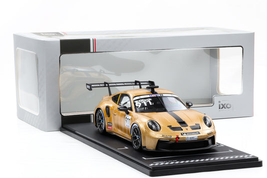 1:18 IXO Porsche 911 GT3 Cup #911 Supercup Hungaroring 2023 Timo Glock
