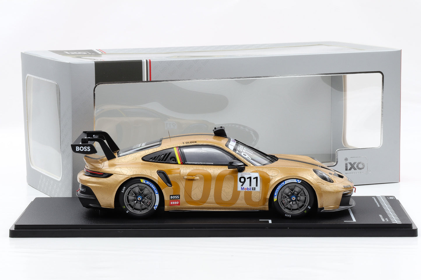1:18 IXO Porsche 911 GT3 Cup #911 Supercup Hungaroring 2023 Timo Glock