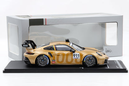 1:18 IXO Porsche 911 GT3 Cup #911 Supercup Hungaroring 2023 Timo Glock