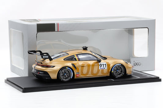 1:18 IXO Porsche 911 GT3 Cup #911 Supercup Hungaroring 2023 Timo Glock