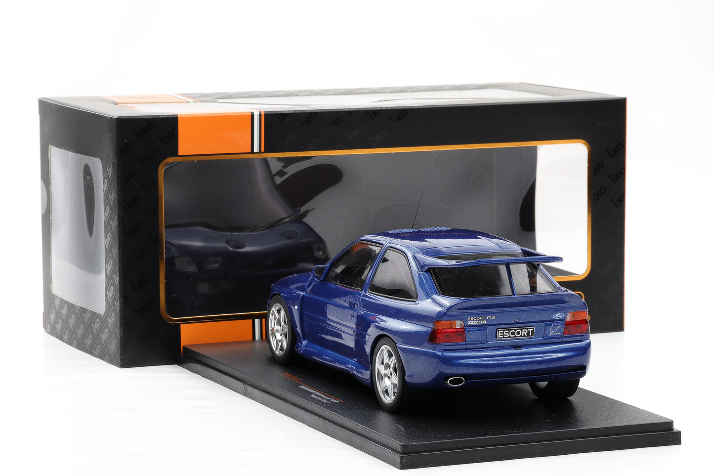 1:18 IXO Ford Escort RS Cosworth 1996 Ready to race blau metallic 18CMC184