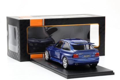 1:18 IXO Ford Escort RS Cosworth 1996 Ready to race blau metallic 18CMC184