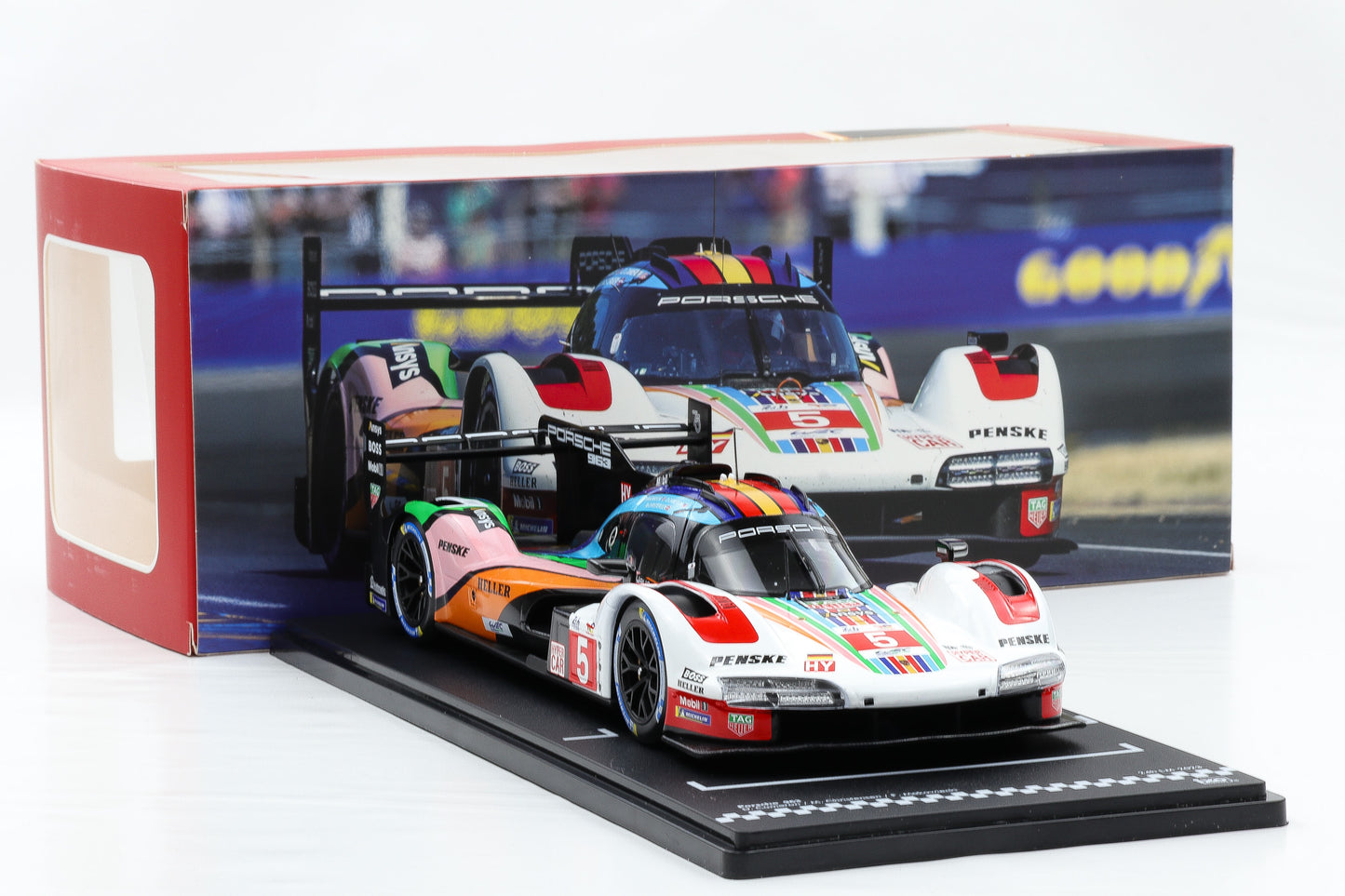 1:18 IXO Penske Porsche 963 #5 24h LeMans 2023 Cameron, Christensen, Makowiecki / diecast