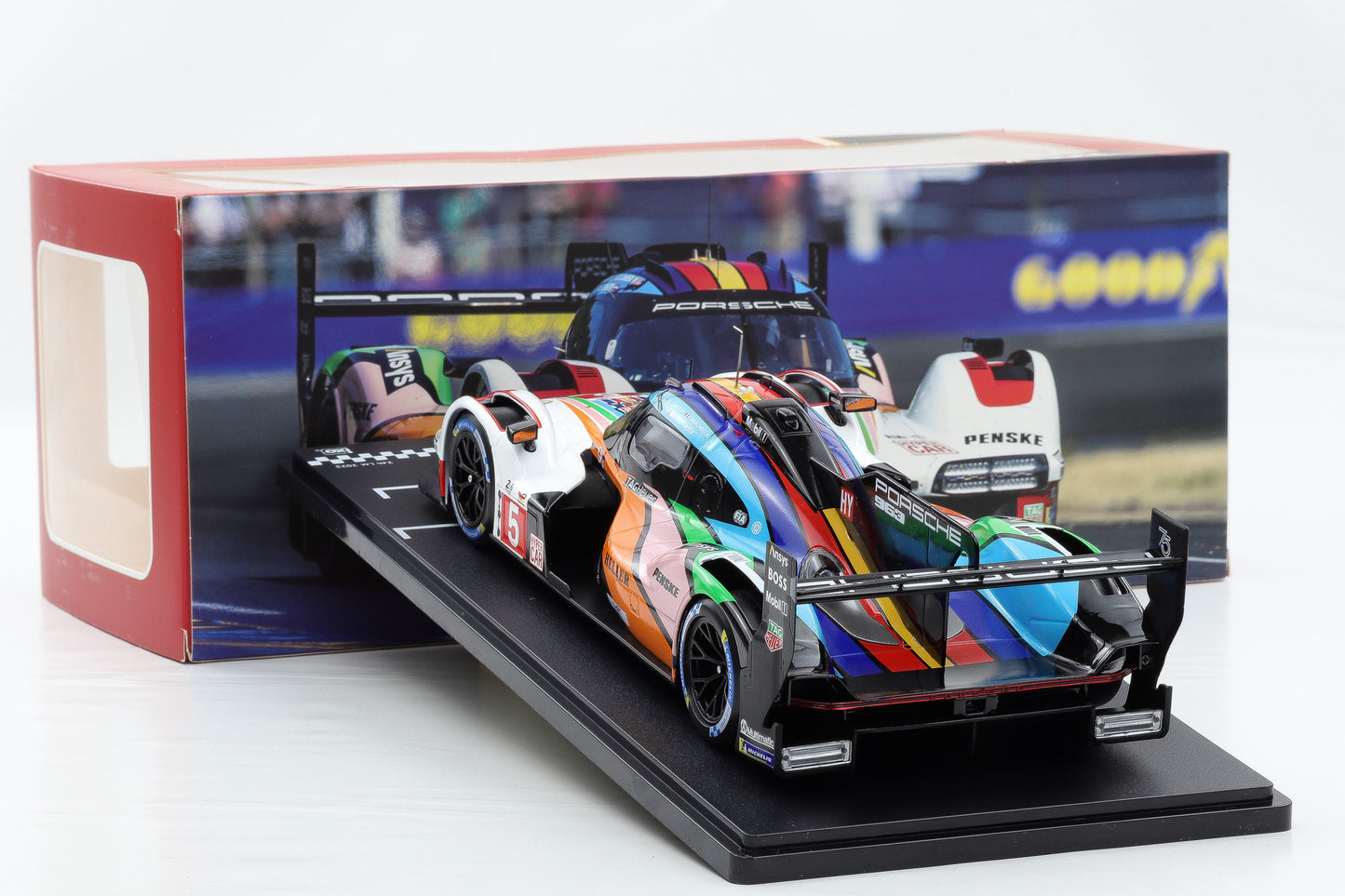 1:18 IXO Penske Porsche 963 #5 24h LeMans 2023 Cameron, Christensen, Makowiecki / diecast