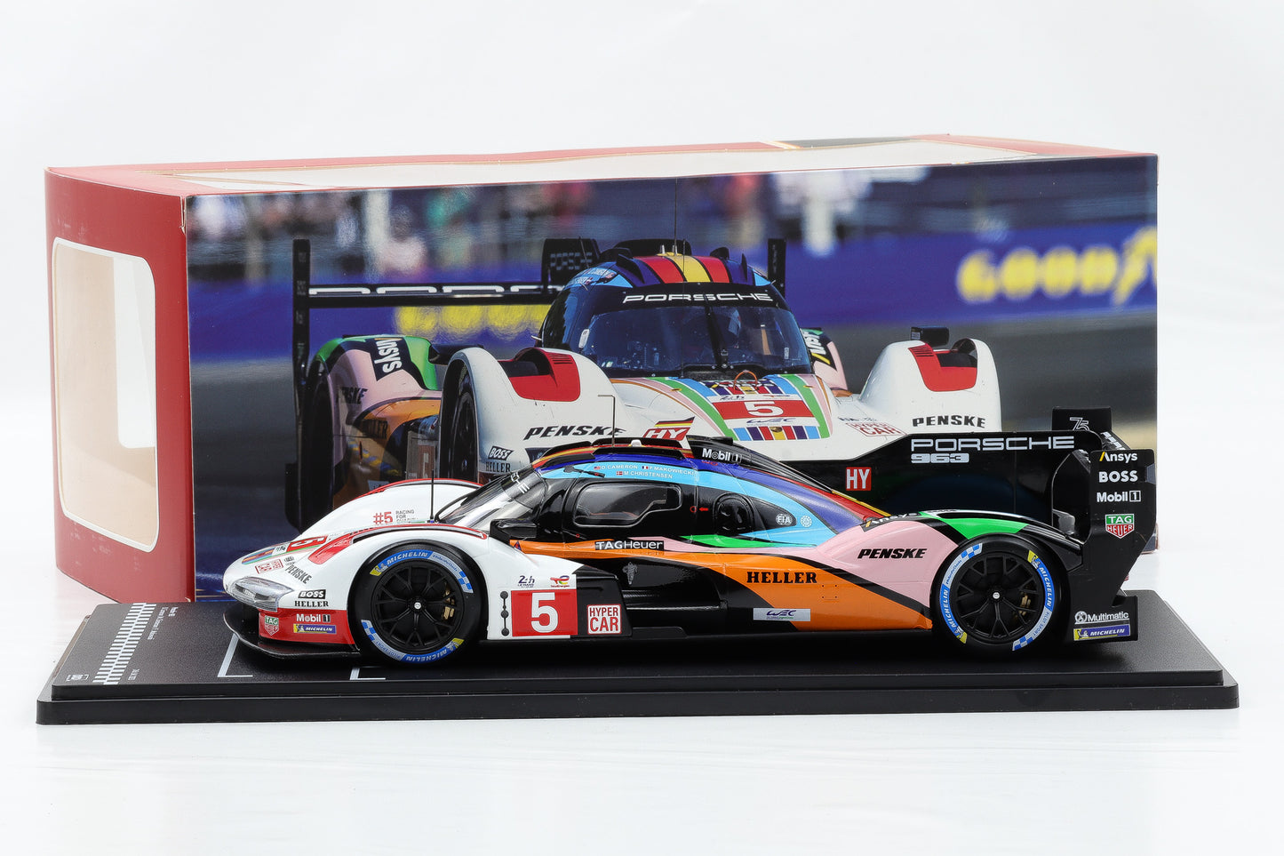 1:18 IXO Penske Porsche 963 #5 24h LeMans 2023 Cameron, Christensen, Makowiecki / diecast