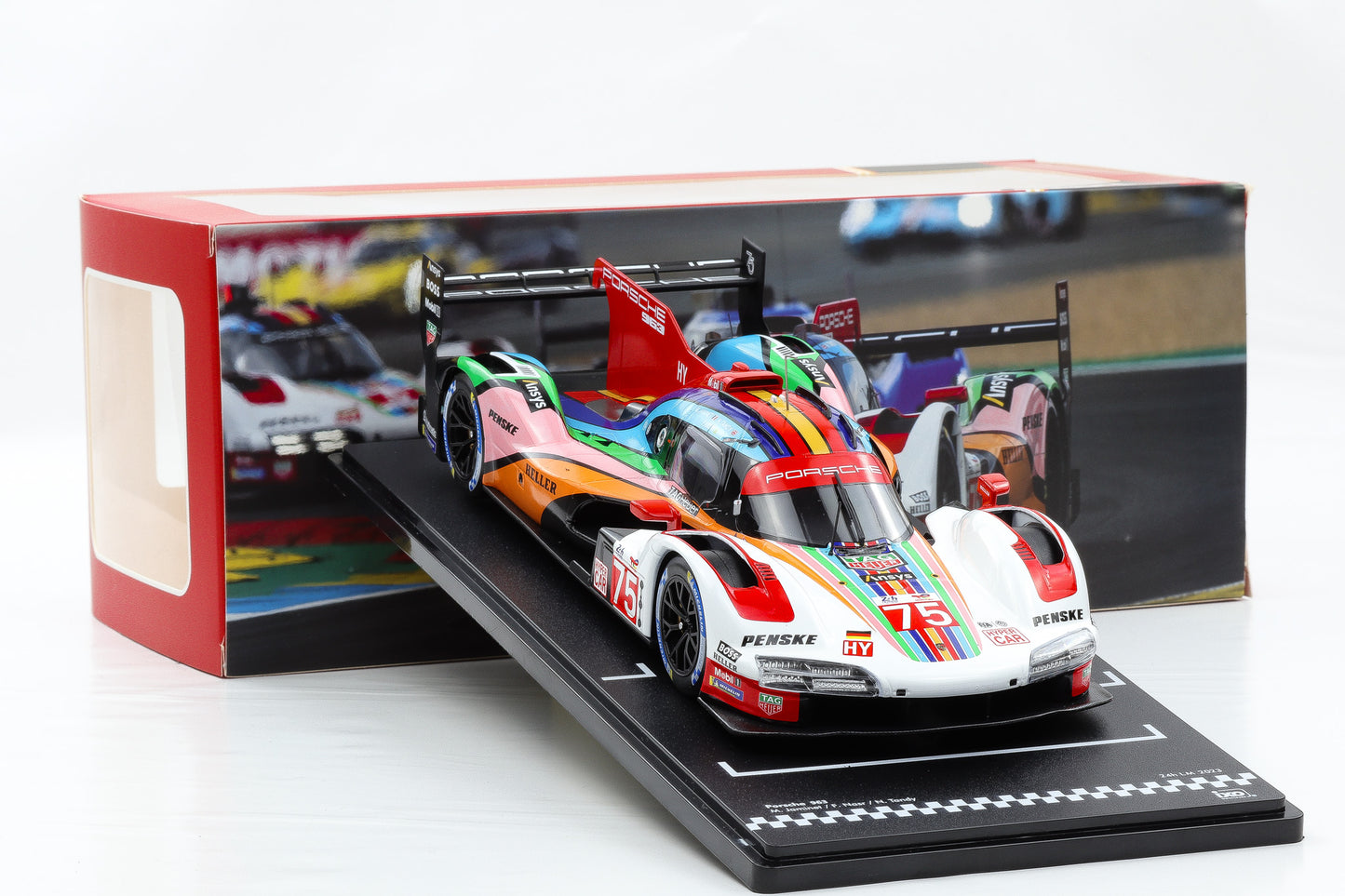 1:18 IXO Penske Porsche 963 #75 24h LeMans 2023 Jaminet, Nasr, Tandy / diecast