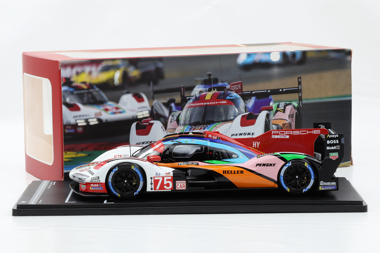 1:18 IXO Penske Porsche 963 #75 24h LeMans 2023 Jaminet, Nasr, Tandy / diecast