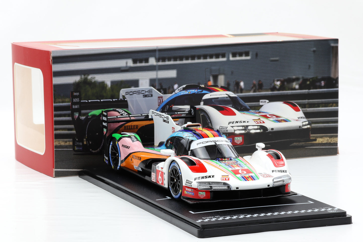 1:18 IXO Penske Porsche 963 #6 24h LeMans 2023 Estre, Lotterer, Vanthoor / diecast