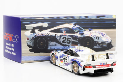 1:18 Werk 83 Porsche 911 GT1 #25 Stuck, Boutsen, Wollek 2nd 24h Le Mans 1996