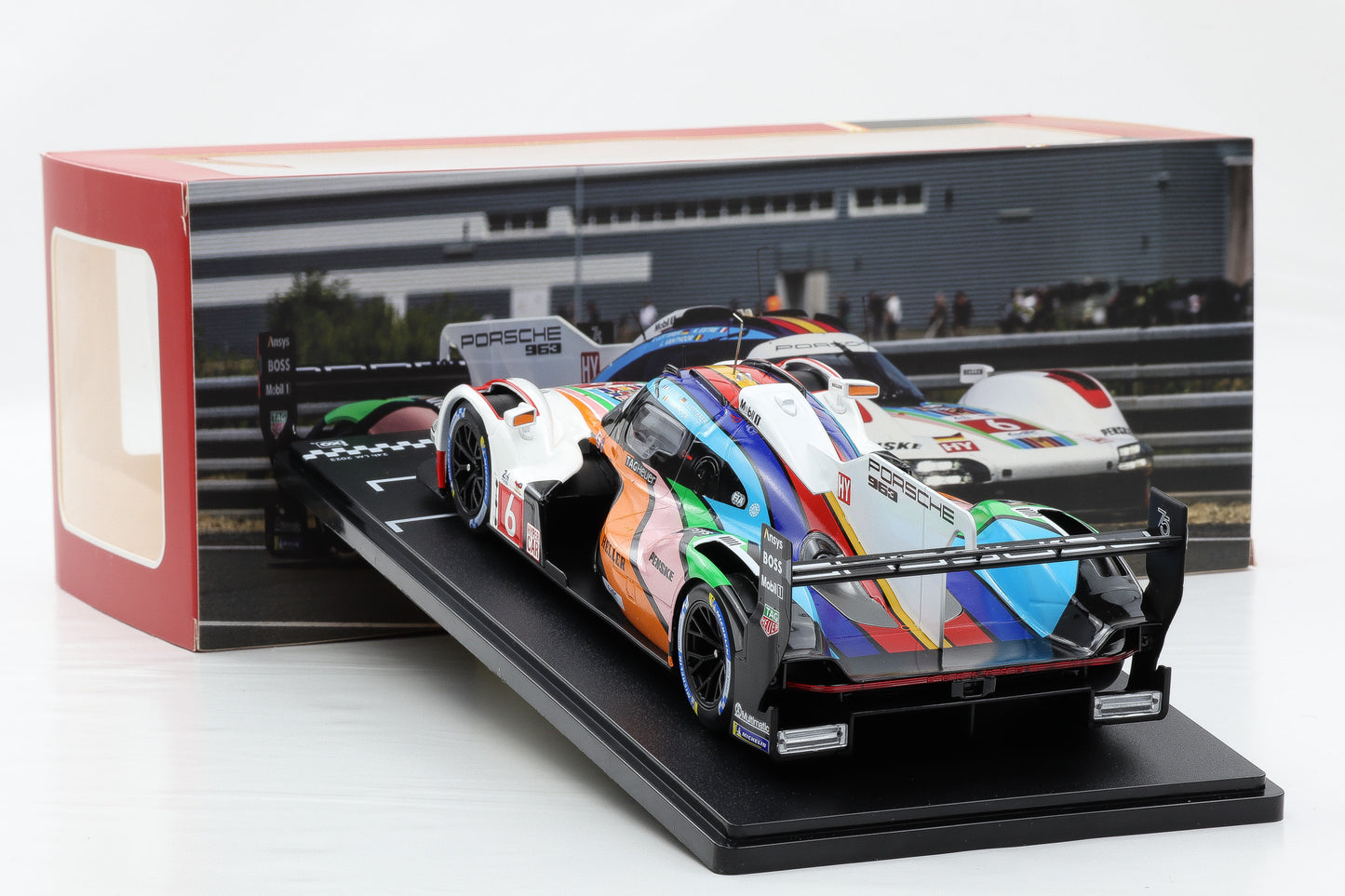 1:18 IXO Penske Porsche 963 #6 24h LeMans 2023 Estre, Lotterer, Vanthoor / diecast