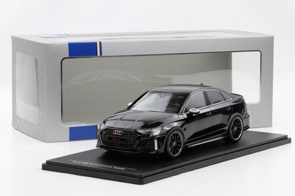 1:18 IXO Audi RS3 Limousine Typ 8YA 2022 black diecast