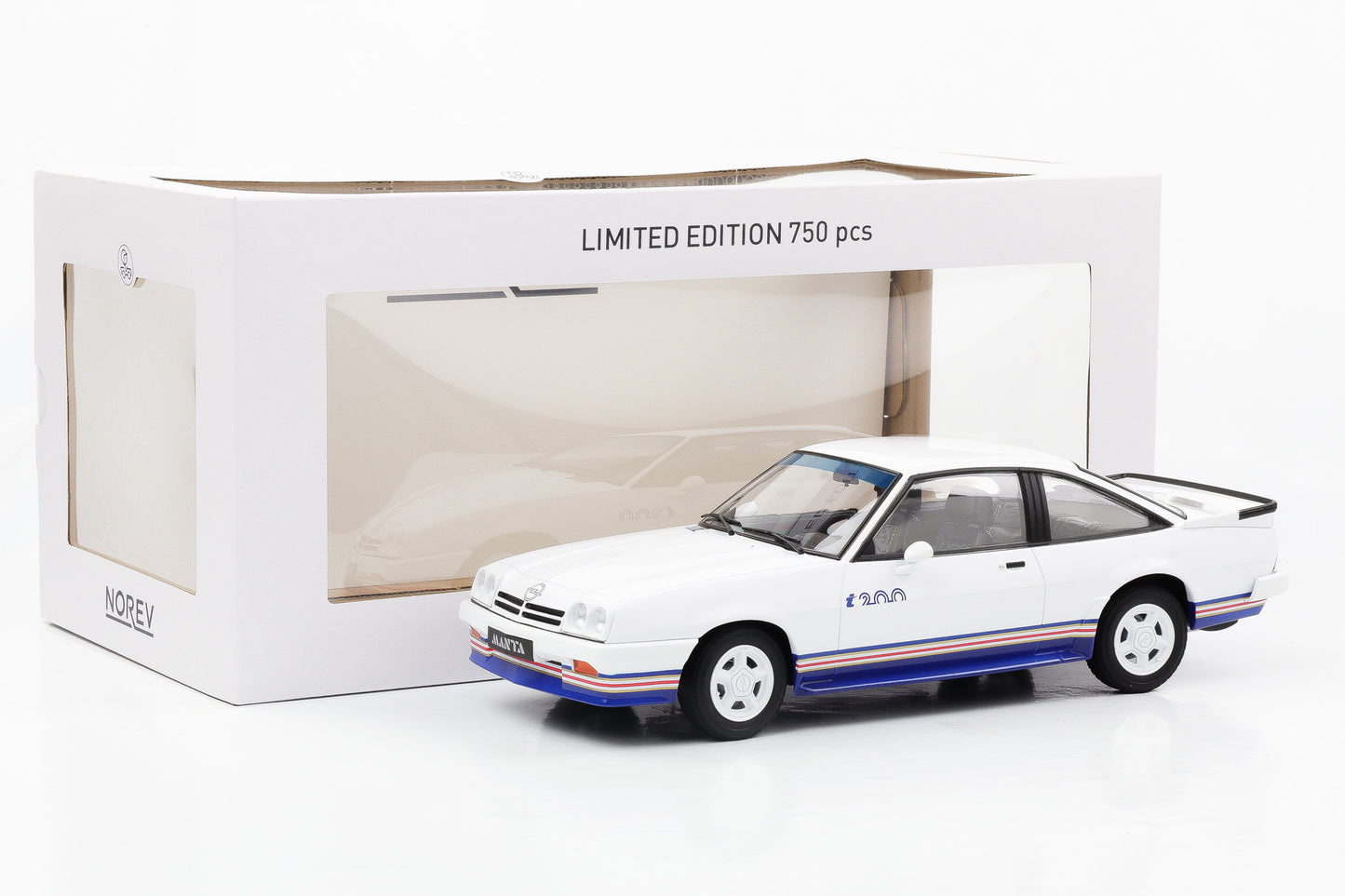 1:18 Norev Opel Manta i200 Rothmans Livery 1984 weiß 183300 Limited Edition