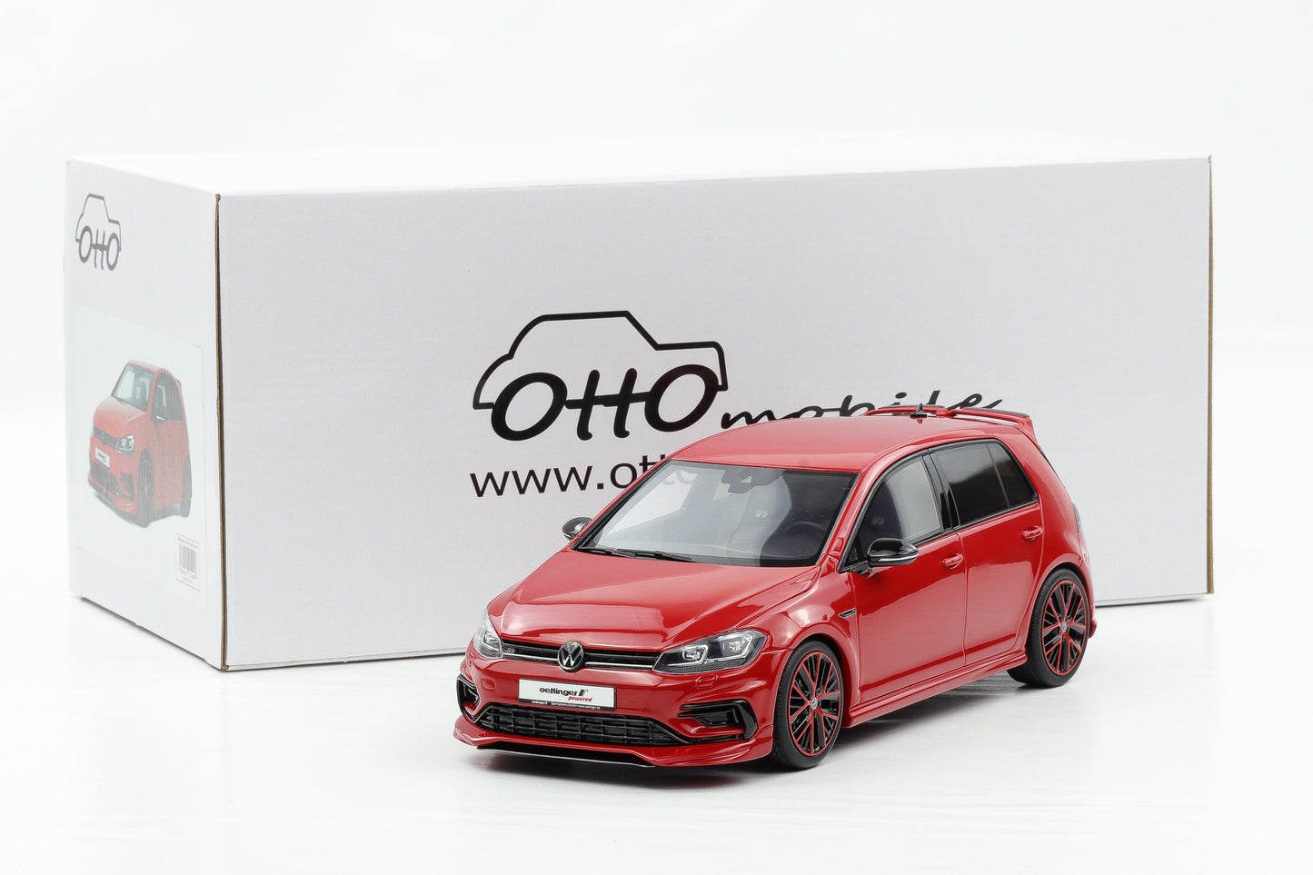 1:18 OTTO mobile OETTINGER VW Golf 7.5 R 2018 tornado rot resin OT1118