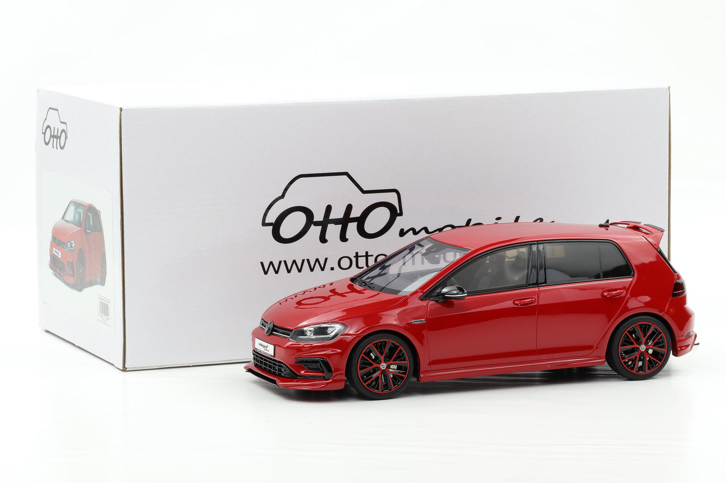 1:18 OTTO mobile OETTINGER VW Golf 7.5 R 2018 tornado rot resin OT1118