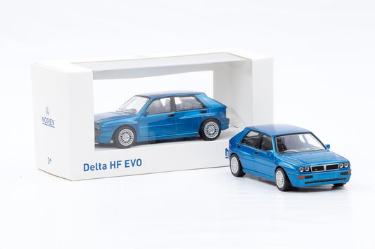 1:43 Norev Jet Car Lancia Delta HF EVO II 1993 lagos blau metallic 780093